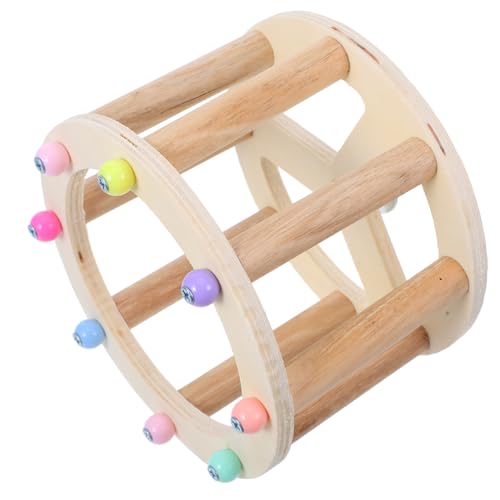 Toddmomy Papageien-laufrolle Spielzeug Vogelspielzeug Zur Beschäftigung Für Papageien Installieren Platzsparendes Design Robust Und Langlebig Für Wellensittiche Und Kleine Vögel von Toddmomy