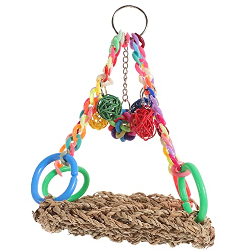 Toddmomy Vogelspielzeug Für Papageien Schaukel-plattform Kletterspielzeug Für Vögel Für Wellensittiche Und Andere Kleine Haustiere Installieren Fördert Und Koordination Toddmomy Vogelspielzeug Für Papageien Schaukel-plattform Kletterspielzeug Für Vögel Für Wellensittiche Und Andere Kleine Haustiere Installieren Fördert Und Koordination von Toddmomy