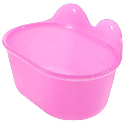 Toddmomy Papageienbadewanne aus Hängendes Vogelbad für Sittiche und Kleine Langlebig und Sicher für Käfige Bietet Angenehme Badeumgebung und Verbessert von Toddmomy