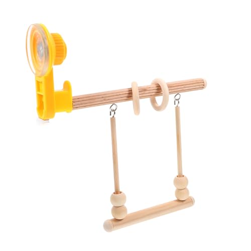 Toddmomy Interaktives Vogel-trainingsgestell Stabiler Papageienständer Vogelständer Für Nymphensittich-Spielzeug Toddmomy Interaktives Vogel-trainingsgestell Stabiler Papageienständer Vogelständer Für Nymphensittich-Spielzeug von Toddmomy
