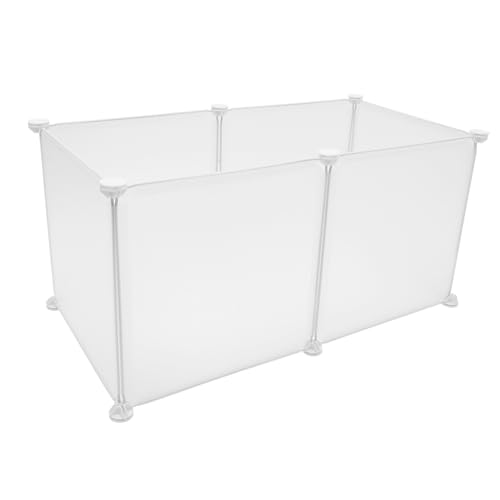 Toddmomy Pet Fence aus Robustem Kratzfestem Material Freigehege für Kaninchen Meerschweinchen Mini Igel Praktisches Stecksystem für Innen Außenbereich Vielseitig Einsetzbar von Toddmomy