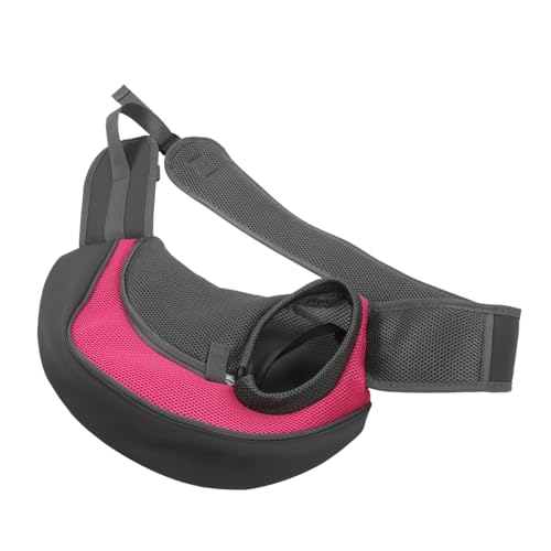 Toddmomy Pet Shoulder Carrier Kleine Tragetasche für Hunde und Katzen S Rot Bequemer Sling Carrier für Outdoor Material Verstellbar und Langlebig Toddmomy Pet Shoulder Carrier Kleine Tragetasche für Hunde und Katzen S Rot Bequemer Sling Carrier für Outdoor Material Verstellbar und Langlebig von Toddmomy