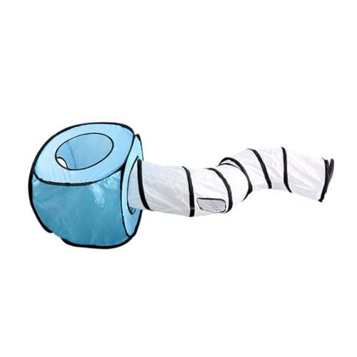 Toddmomy Pet-Tube- interaktives katzenspielzeug Interactive cat Toy cat Toys Katzen-Donut-Tunnel Spielzeugbälle für Katzen Tunnelspielzeug für Katzen für Haustiere Blue Toddmomy Pet-Tube- interaktives katzenspielzeug Interactive cat Toy cat Toys Katzen-Donut-Tunnel Spielzeugbälle für Katzen Tunnelspielzeug für Katzen für Haustiere Blue von Toddmomy