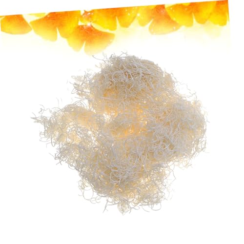 Toddmomy Pet Wood Wool Pad Natürliches Nestkissen Weich Flauschig Für Vögel Reptilien Kleine Haustiere Geeignet Als Einstreu Und Nistmaterial von Toddmomy