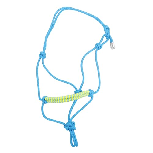 Toddmomy Pferdekopfseil Einstellbar Halfter Pferdeleine Für Pferdeseil Ausbildung Astig Pferdekessel Reitausrüstung Gebisslose Zäume Für Westernpferde Pferdeschützer Kummet Nylon von Toddmomy