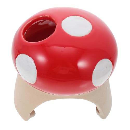 Toddmomy Pilzversteck für Hamster Keramisches Haustier Nest Sicheres Versteckspielzeug für Kleine für Sommermonate Langlebig für Käfige Toddmomy Pilzversteck für Hamster Keramisches Haustier Nest Sicheres Versteckspielzeug für Kleine für Sommermonate Langlebig für Käfige von Toddmomy