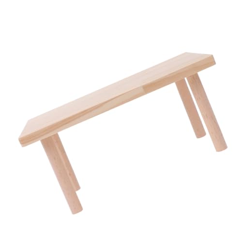Toddmomy Hamster Plattform Aus Holz Mit Rampe Für Hamsterkäfige Kletterspielzeug Und Zubehör Bewegung Und Spiel Für Kleine Tiere Geeignet von Toddmomy