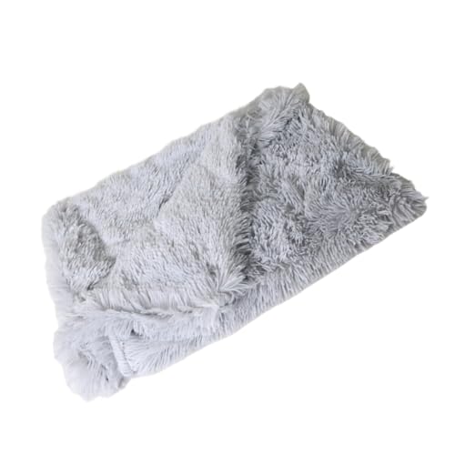 Toddmomy Plüsch Haustier Matte Doppellagig Angenehm Atmungsaktiv Haustierdecke für Hunde Katzen Klein für Reisen und Zuhause von Toddmomy
