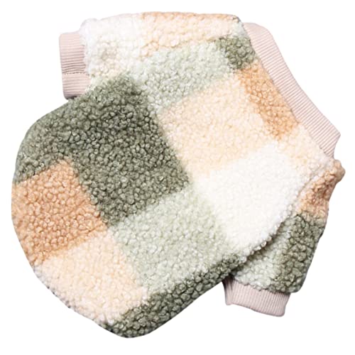 Toddmomy Kleintier Kleidung Für Kleine Haustiere Weiche Plüschbekleidung Für Kaninchen Hamster Und Andere Kleintiere Bequem Langlebig Und Pflegeleicht Grünes Design Für Jede von Toddmomy