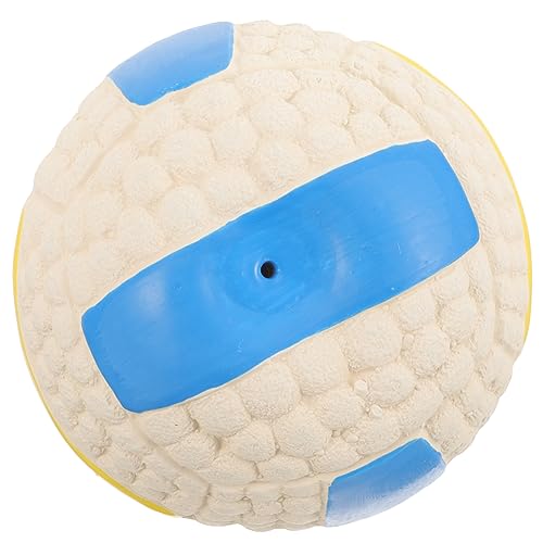 Toddmomy Quietschender Ball für Interaktives Volleyball zur Zahnreinigung für Welpen und Kleine Hunderassen Fördert Bewegung Toddmomy Quietschender Ball für Interaktives Volleyball zur Zahnreinigung für Welpen und Kleine Hunderassen Fördert Bewegung von Toddmomy