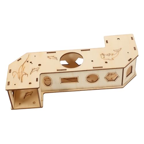 Toddmomy Holzhaus Tunnel Versteck Für Kleintiere Hamster Rennmäuse Maus Naturholz Spielzeug Kanal Zubehör Leicht Zu Reinigen Toddmomy Holzhaus Tunnel Versteck Für Kleintiere Hamster Rennmäuse Maus Naturholz Spielzeug Kanal Zubehör Leicht Zu Reinigen von Toddmomy