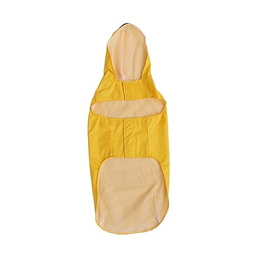 Toddmomy Reflective Hunde-Regenmantel Für Große Hunde wasserdichte Kapuzenjacke Mit Verstellbarem Design Für Regenwetter Sicher Und Atmungsaktiv Gelb Toddmomy Reflective Hunde-Regenmantel Für Große Hunde wasserdichte Kapuzenjacke Mit Verstellbarem Design Für Regenwetter Sicher Und Atmungsaktiv Gelb von Toddmomy