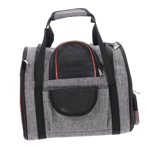 Toddmomy Katzentrage-Rucksack Haustier-Tragetasche Doppelgurte Für Katzen Und Hunde Mesh Atmungsaktiv Leicht Zu Tragen Im Freien von Toddmomy