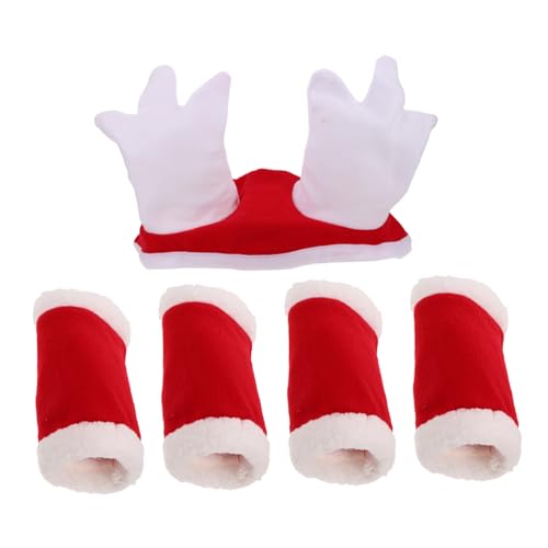 Toddmomy Rentier Inklusive Und Weihnachtsdekorationen Kostüm Urlaub Weihnachten Mit Themen Accessoire Schutz Für Slip On Stulpen Lieferungen Partys Parade Weihnachtsmann Geweih Festliches von Toddmomy