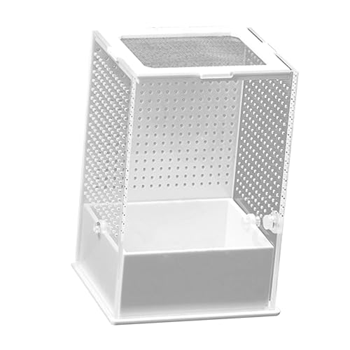 Toddmomy Reptilien Aufzuchtbox mit Belüftung Transparente Futter und Habitatbox für Kleine Reptilien und Insekten als Terrarium für Fangschrecken und Zuchtzwecke Toddmomy Reptilien Aufzuchtbox mit Belüftung Transparente Futter und Habitatbox für Kleine Reptilien und Insekten als Terrarium für Fangschrecken und Zuchtzwecke von Toddmomy