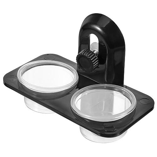 Toddmomy Reptilienfutternapf Wassernapf Für Eidechsen Und Geckos Futterschale Aus Langlebigem Kunststoff Robust Montierbar Platzsparend Mit Saugnapf Für Glastanks Und Acrylboxen von Toddmomy