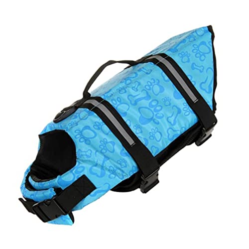 Toddmomy Rettungsweste Für Haustiere Cami-aufhänger Geschirr Für Kleine Hunde Blaues Tanktop Hundemantel Sommerweste Leibchen Der Hund Atmungsaktives Sandwich-mesh Gürtel von Toddmomy