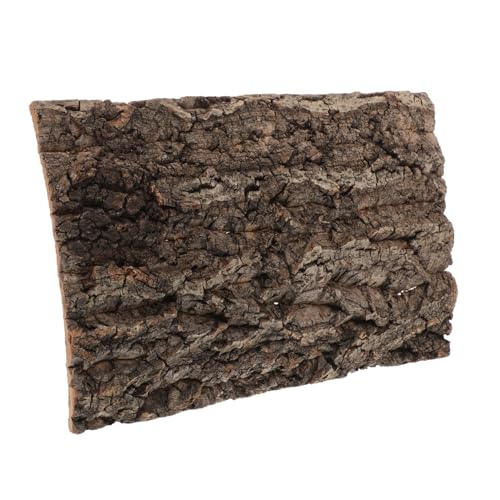 Toddmomy Rinden Dekorationsbrett Aquariumhöhle Korkholz Reptilien Kletterdekor Bartagamen Kletterzubehör Reptilienmatte Für Bartagamen Kork Hintergrund Für Terrarium Kaffeebraunes von Toddmomy