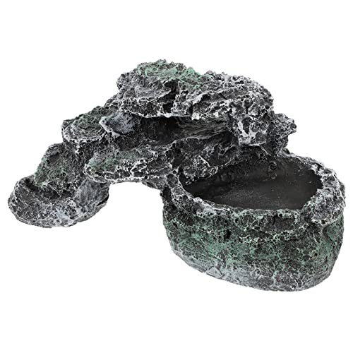 Toddmomy Reptilien Kletterplattform Für Aquarien Dekorative Schildkröten-basking-plattform Habitat Für Und Reptilien Hochwertigem Resin Leicht Und Langlebig von Toddmomy