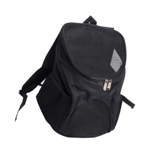Toddmomy Pet Dog Outdoor Rucksack Tragetasche Atmungsaktiver Hundetransport Für Ausflüge Radfahren Und Reisen Bis Schwarz Für Hunde Und Haustiere von Toddmomy
