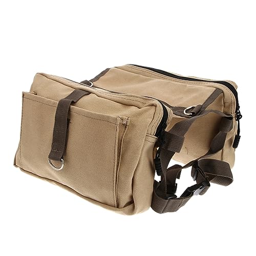 Toddmomy Hunderucksack Für Große Hunde Verstellbare Satteltasche Aus Canvas Khakifarbene Tragetasche Für Wanderungen Und Reisen Mit Haustieren Toddmomy Hunderucksack Für Große Hunde Verstellbare Satteltasche Aus Canvas Khakifarbene Tragetasche Für Wanderungen Und Reisen Mit Haustieren von Toddmomy