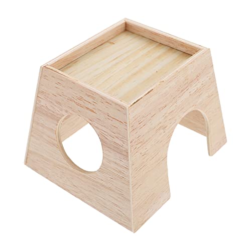 Toddmomy Rutin Hühnerchalet Betten für Kleintiere Haustiere Hasen Nest coop Grübler Chicken Incubator brathänchenhalter meerschweinchen käfig Haustierversteck aus Holz Hamsterhaus aus Holz von Toddmomy