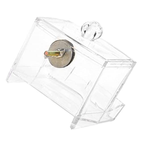 Toddmomy Rutin Hühnerfutterschale Aus Automatischer Futterautomat Für Kleine Haustiere Transparenter Futterspender Für Hühner Und Papageien Hygienisches Design von Toddmomy
