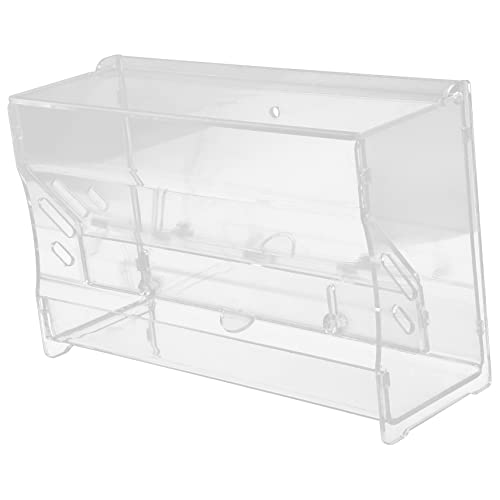 Toddmomy Rutin-hühnerfutter Futtertrog Für Hühner Vogelfütterer Vogel Fütterer Futterautomat Für Hühner Füttern Futterspender Geformt Huhn Automatisch Essen Fütterung Groß Acryl Transparent von Toddmomy