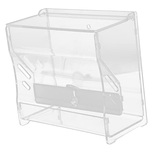 Toddmomy Rutin-hühnerfutter Vogelfütterer Klein Papageien Futterautomat Hat Futterautomat Für Hühner Muss Futterspender Hähnchenfutterhalter Automatisch Trog Fütterung Transparent Acryl von Toddmomy