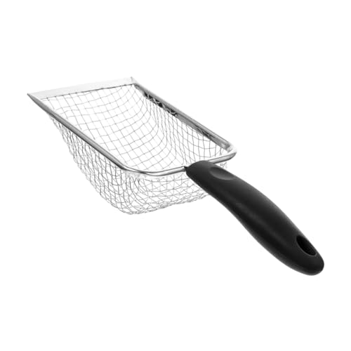 Toddmomy Stainless Steel Cat Litter Scoop Effiziente Katzentoilettenreinigung Für Zuhause Ergonomischer Griff Leichtes Entfernen Von Abfällen Für Katzenbesitzer von Toddmomy