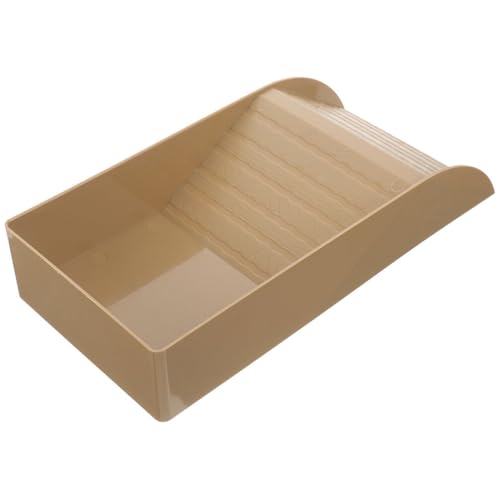 Toddmomy Schildkröten-Aalplattform Schildkröten-Dock Aquariumlandschaft Dekorative Kletterrampe Schiefer Plastikschildkrötenfutter Wassernapf Für Frösche Molche L von Toddmomy