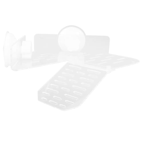 Toddmomy Schildkröten Sonnenplattform mit Saugnäpfen Stabile Aquarium Basking Platform und Rampen für Wasserschildkröten Transparentes Terrassen Ruhebrett für Süßwasser Landteil aquarien Toddmomy Schildkröten Sonnenplattform mit Saugnäpfen Stabile Aquarium Basking Platform und Rampen für Wasserschildkröten Transparentes Terrassen Ruhebrett für Süßwasser Landteil aquarien von Toddmomy