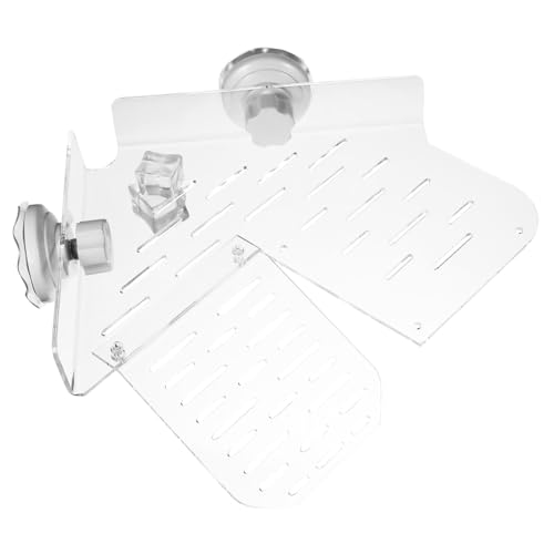 Toddmomy Schildkröten-basking-plattform Aus Transparente Terrassenstruktur Verstellbar Für Aquarien Und Terrarien Bietet Ruhe Futter Und Zuchtbereich Für Wasserschildkröten von Toddmomy
