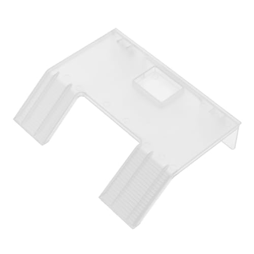 Toddmomy Schildkrötenplattform Schwimmende Schildkrötenterrasse Turtle Panzerzubehör für Schildkrötenbecken Schildkrötenzubehör für Panzer Abs Transparent von Toddmomy