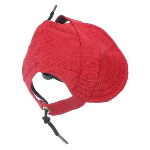 Toddmomy Schirmmütze für Haustiere Plüschspielzeug für Hunde Haustier-Baseballmütze Hund Visiere Partyzubehör für Hunde Dackel Beiß für Welpen Hundekleidung Bausatz Haustierhut rot Toddmomy Schirmmütze für Haustiere Plüschspielzeug für Hunde Haustier-Baseballmütze Hund Visiere Partyzubehör für Hunde Dackel Beiß für Welpen Hundekleidung Bausatz Haustierhut rot von Toddmomy