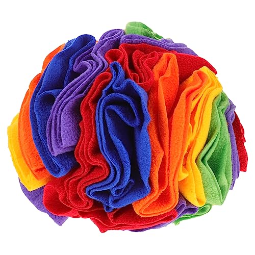 Toddmomy Schnüffelkugel Interactive Dog Toys Puppy hundespielzeuge pupsaffe Indoor Tragbare Bälle mit langsamer Zufuhr Langsamer Futterball für Haustiere Schnüffelmatte Polyester Toddmomy Schnüffelkugel Interactive Dog Toys Puppy hundespielzeuge pupsaffe Indoor Tragbare Bälle mit langsamer Zufuhr Langsamer Futterball für Haustiere Schnüffelmatte Polyester von Toddmomy