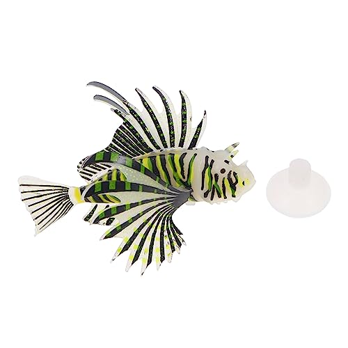 Toddmomy Simulation Aquarium Deko Künstlicher Leuchtfisch aus Langlebigem Material Lebensechte Bunte Nachbildung für Süß Salzwasserfische Naturgetreue Gestaltung für Fischbecken und Toddmomy Simulation Aquarium Deko Künstlicher Leuchtfisch aus Langlebigem Material Lebensechte Bunte Nachbildung für Süß Salzwasserfische Naturgetreue Gestaltung für Fischbecken und von Toddmomy