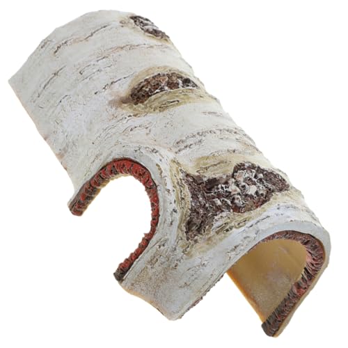 Toddmomy Simulierte Rindenhöhle Aquariumhöhle Versteck Ornament Aquarium Zubehör Terrarium Dekoration Aquarium Dekoration Landschaftsstumpf selber Machen Aquarienstumpf für Aquarium Harz von Toddmomy