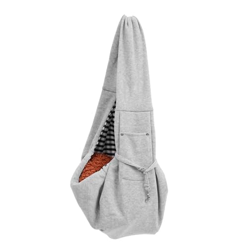 Toddmomy Sling Bag Tragetasche für Hunde und Katzen Tragbare Haustiertasche aus Strapazierfähigem Polyester für Outdoor Aktivitäten und Reisen mit Kleinen Haustieren von Toddmomy