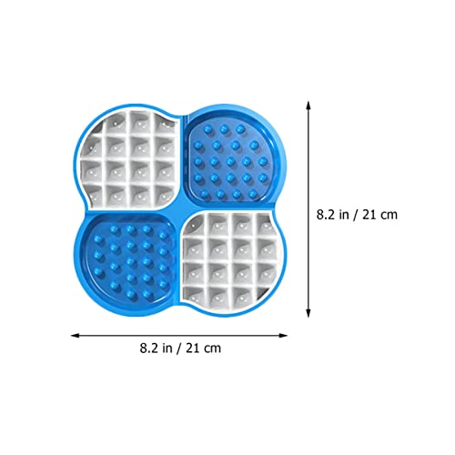 Toddmomy Pet Slow Feeder Für Hunde Silikon-napf Zum Langsamen Fressen Ohne Boden Für Haustiere von Toddmomy