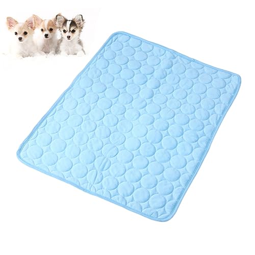 Toddmomy Sommer kühlbetten Sommer-Haustiermatte Haustierbetthaus hundehaus Bett Haustier warmes Blue Toddmomy Sommer kühlbetten Sommer-Haustiermatte Haustierbetthaus hundehaus Bett Haustier warmes Blue von Toddmomy