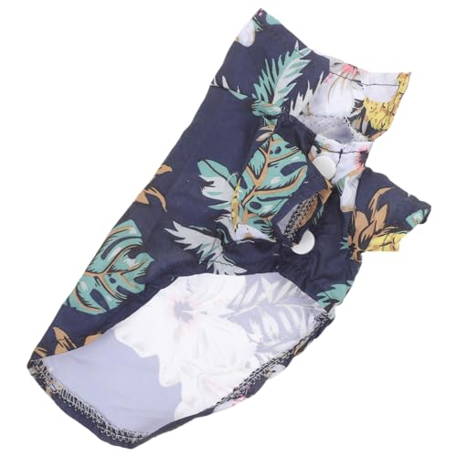 Toddmomy Süßes Haustier-Outfit – Hawaii-hundehemd Atmungsaktives T-Shirt Für Hunde Welpenhemd von Toddmomy