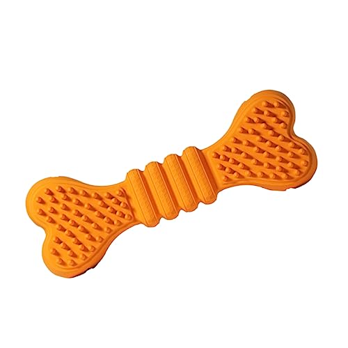 Toddmomy Funny Molar Toy Für Hunde Bissfester Kauknochen Knochenform Strapazierfähiges Und Langlebiges Kauspielzeug Zahnpflege Geeignet Für Große Hunde Orange Toddmomy Funny Molar Toy Für Hunde Bissfester Kauknochen Knochenform Strapazierfähiges Und Langlebiges Kauspielzeug Zahnpflege Geeignet Für Große Hunde Orange von Toddmomy