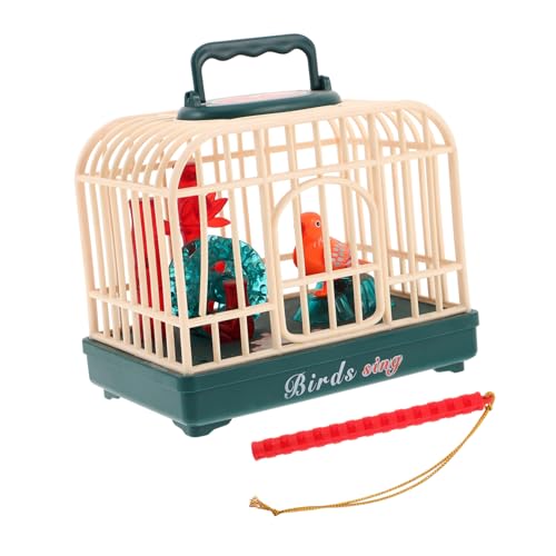 Toddmomy Sprachgesteuerter Vogelkäfigvogel Kleiner Vogel Realistischer Vogel Geräuschaktivierter Haustiervogel Geräuschaktivierter Vogelschmuck Singende Vögel Bewegungsaktivierter Toddmomy Sprachgesteuerter Vogelkäfigvogel Kleiner Vogel Realistischer Vogel Geräuschaktivierter Haustiervogel Geräuschaktivierter Vogelschmuck Singende Vögel Bewegungsaktivierter von Toddmomy