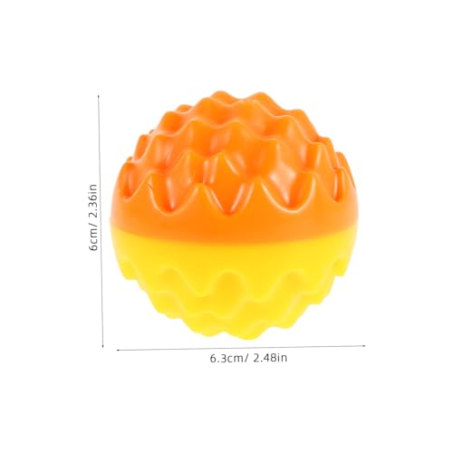 Toddmomy Squeaky Hundespielzeug Kauspielzeug für Kleine Hunde Interaktiver Robuster Molarenball für Welpen Zahnpflege und Spielspaß Drinnen und Draußen Toddmomy Squeaky Hundespielzeug Kauspielzeug für Kleine Hunde Interaktiver Robuster Molarenball für Welpen Zahnpflege und Spielspaß Drinnen und Draußen von Toddmomy