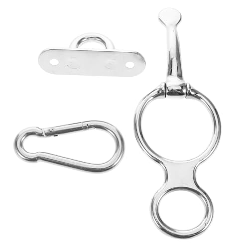 Toddmomy Edelstahl Pferde Krawattenring Mit Augenschraube Langlebiges Und Sicheres Zubehör Für Pferde Für Stall Und Training Verbessert Komfort Beim Reiten Toddmomy Edelstahl Pferde Krawattenring Mit Augenschraube Langlebiges Und Sicheres Zubehör Für Pferde Für Stall Und Training Verbessert Komfort Beim Reiten von Toddmomy