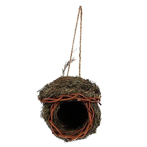 Toddmomy Strohvogelkäfig gewagter Vogelkäfig Nester hängend Häuser vogelhaus handgeflochtenes Vogelnest aus Stroh handgewebte Vogelhäuschen Himmelzedernblätter Light Brown Zufällige Farbe Toddmomy Strohvogelkäfig gewagter Vogelkäfig Nester hängend Häuser vogelhaus handgeflochtenes Vogelnest aus Stroh handgewebte Vogelhäuschen Himmelzedernblätter Light Brown Zufällige Farbe von Toddmomy
