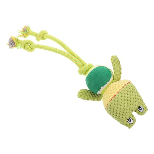 Toddmomy Plüsch-Frosch Kauspielzeug Für Hunde Und Katzen Interaktives Quietschspielzeug Mit Geräuschfunktion Robustes Langlebiges Spielzeug Für Welpen Für Kaubedürfnisse Und Teething von Toddmomy