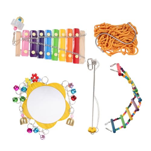 Toddmomy Teiliges Set für Haustier Hühner Lustige Hängespielzeuge für Hühner und Küken Erkundung und Beschäftigung im Käfig Toddmomy Teiliges Set für Haustier Hühner Lustige Hängespielzeuge für Hühner und Küken Erkundung und Beschäftigung im Käfig von Toddmomy