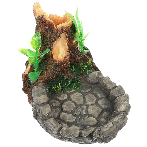 Toddmomy Terrarium Futter und Wasserschale für Reptilien Harz Schildkrötenfutter und Wasserbehälter für Eidechsen Langlebig Natürlichem Design Toddmomy Terrarium Futter und Wasserschale für Reptilien Harz Schildkrötenfutter und Wasserbehälter für Eidechsen Langlebig Natürlichem Design von Toddmomy